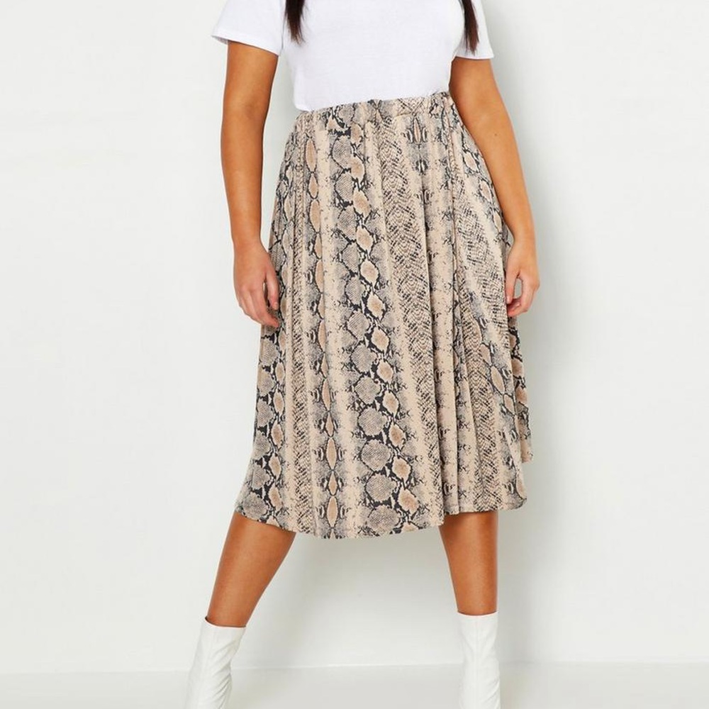 Animal Print Skirt